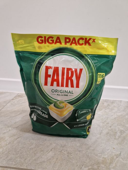 Kapsułki do zmywarki FAIRY Original All in One Lemon - 116 szt.