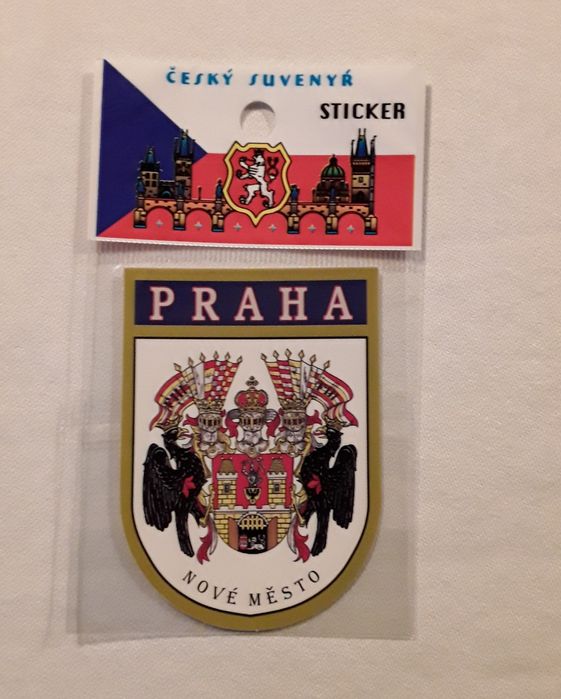 Autocolante/Sticker: Praha/Praga - República Checa