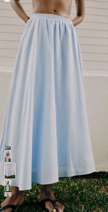 Спідниця коричнева Zara