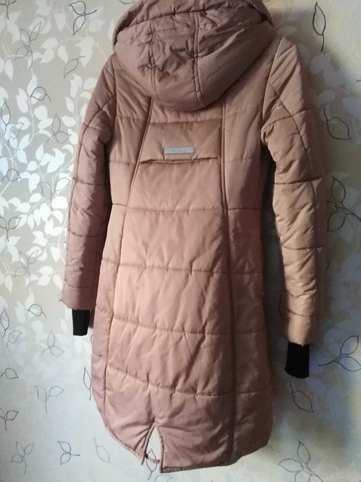 Пуховик зимовий, теплий