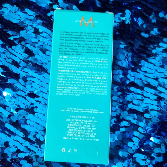 Nowy olejek do włosów moroccanoil 100 ml