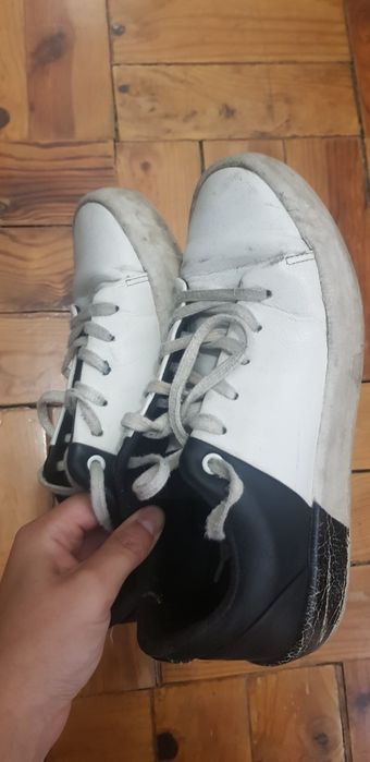 Ténis Aldo branco e preto