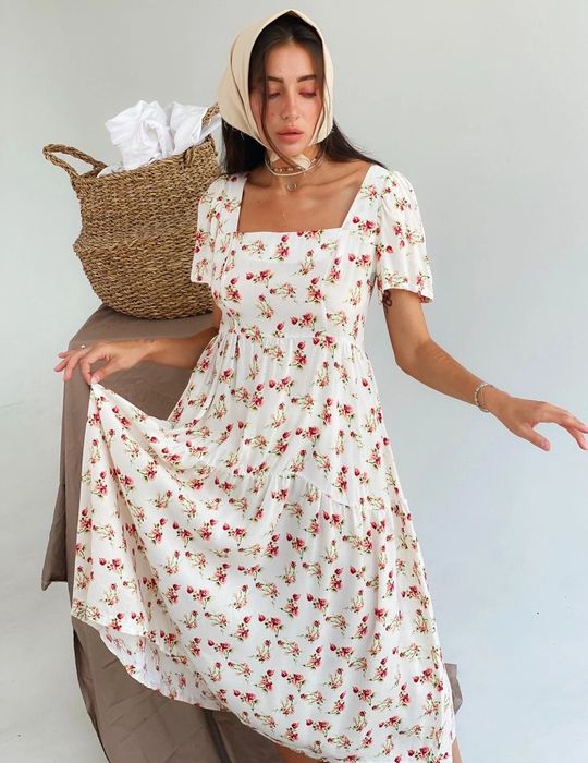 Сукня квітковий принт L-XL