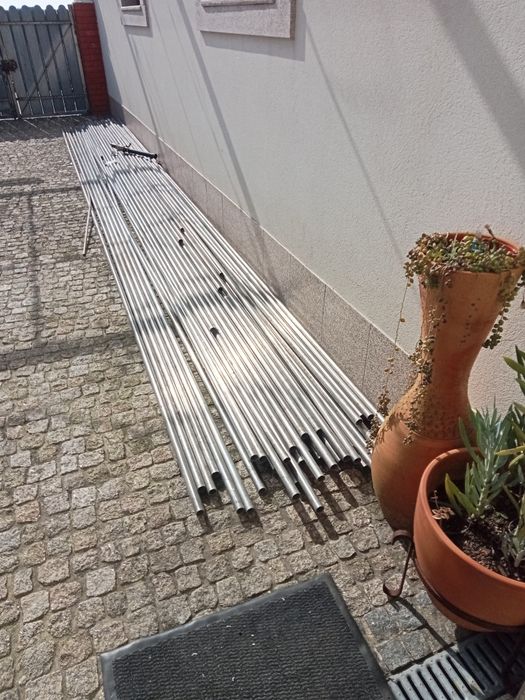 Tubo inox e galvanizado