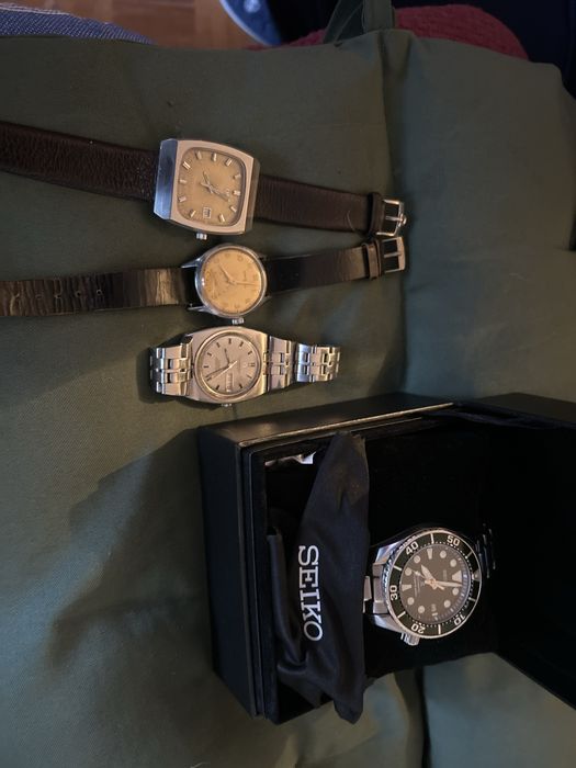 Relogios varios Seiko 2 omegas 1 zenith