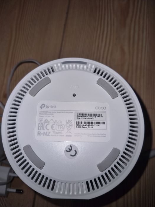Router TP-LINK Deco x20 wifi6 gigabit