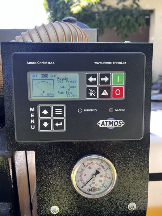 Kompresor śrubowy spalinowy ATMOS Chrast PDK 33 | JAK NOWY – Tylko 13 mth!
