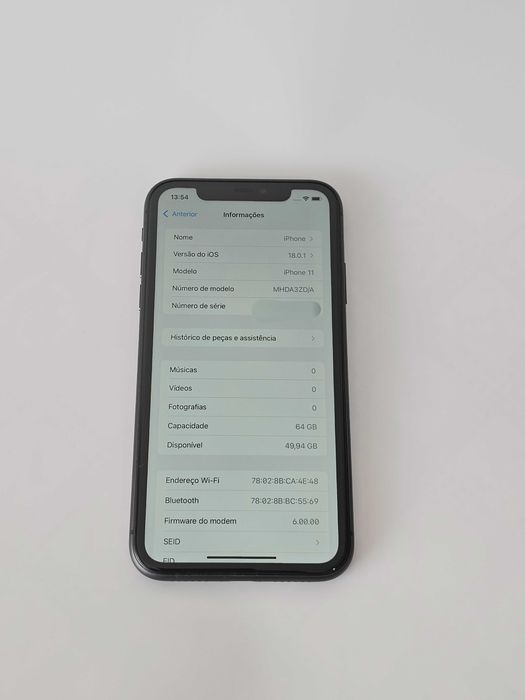 Iphone 11 128Gb.  97% Bateria. Excelente