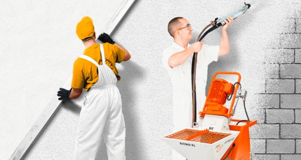 Ідеально рівні стіни! Машинна штукатурка в Житомирі та області.