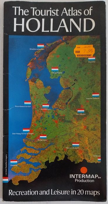 Mapas em Atlas tamanho A3 dos anos 80
