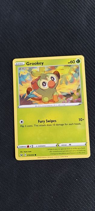 Karta Pokemon Grookey