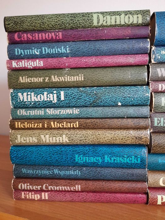 Biografie Sławnych Ludzi PIW, Casanova, Elżbieta I,Kaligula, Mikołaj I