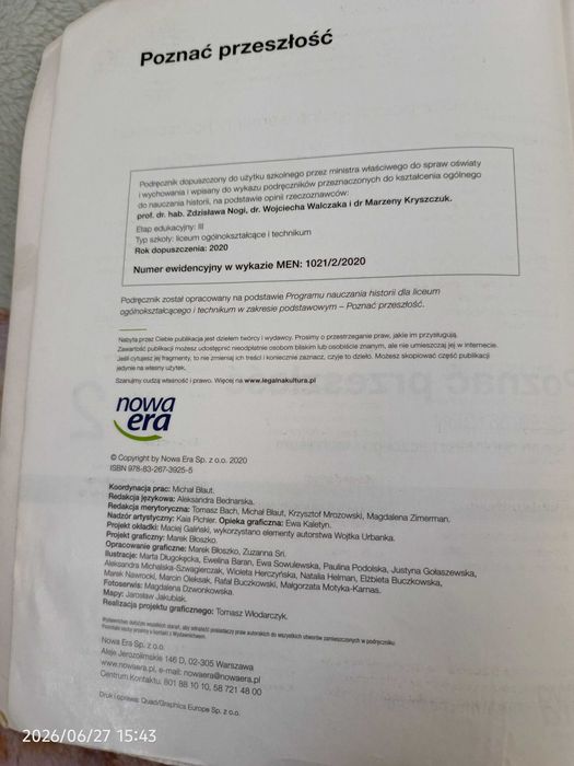 Poznać przeszłość 2 podręcznik