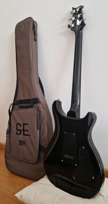Guitarra PRS Custom 24 SE LH Fire Red Burst - Esquerdino