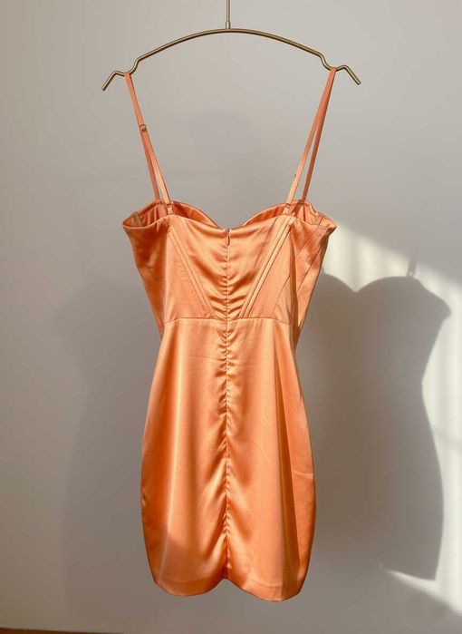 Атласна корсетна сукня Oh Polly (XS), ідеальний стан