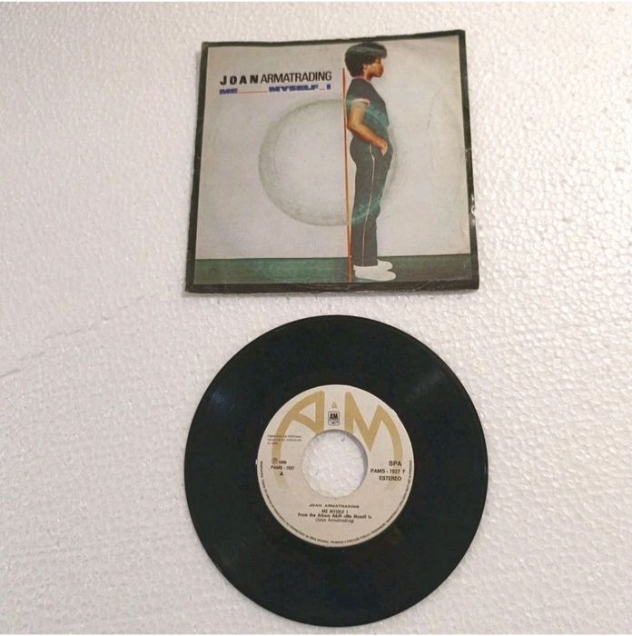 Joan Armatrading Me Myself I PT 1980 A&M Records Disco Vinil Single 7"