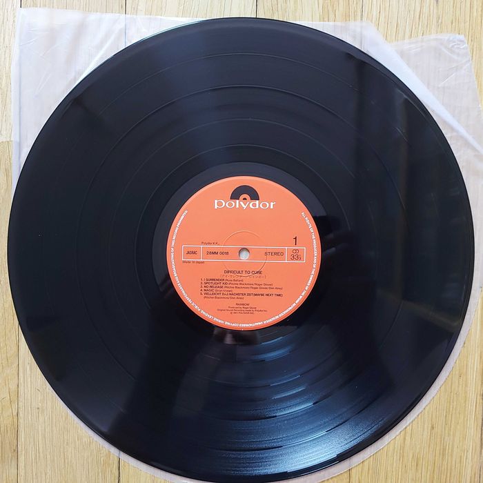 Rainbow ‎Difficult To Cure 1981 Japan (EX/VG+) + inne tytuły