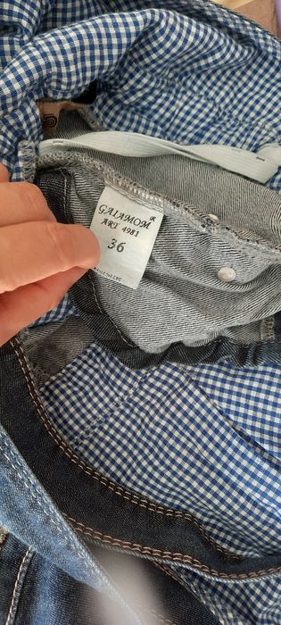 Джинсовый комбинезон для беременных демисезонный 42 44 S