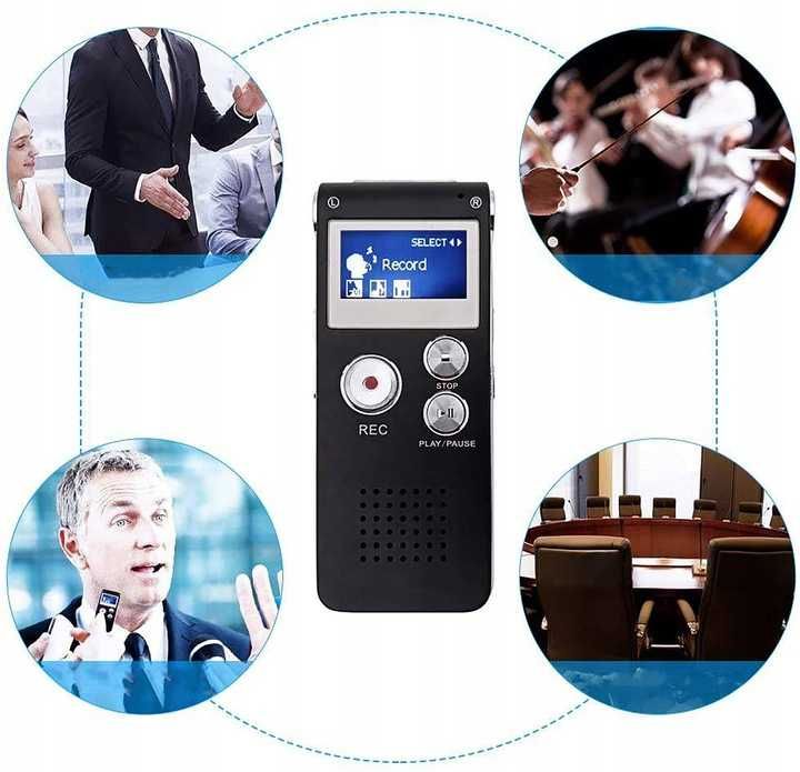 Dyskretny Dyktafon szpiegowski w kształcie MP3 NOWY