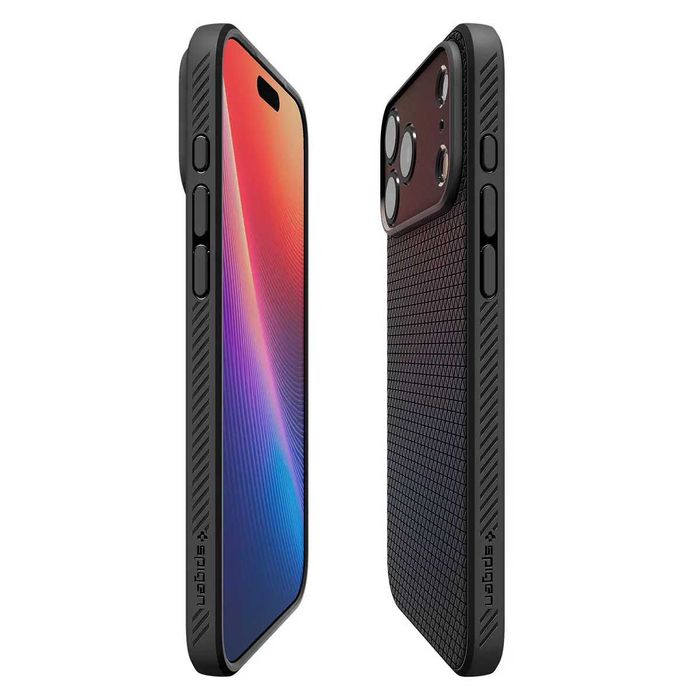 Чехол Spigen Liquid Air для iPhone 17 Pro Matte Black