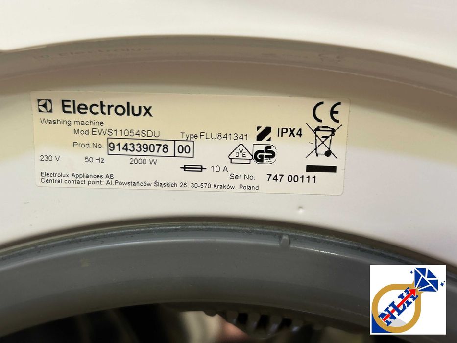 Pralka Electrolux EWS11054SDU