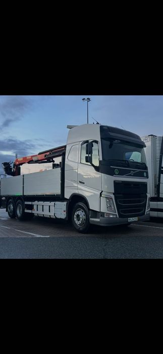 Volvo Palfinger FH460 18001 HDS przyczepa kempf
