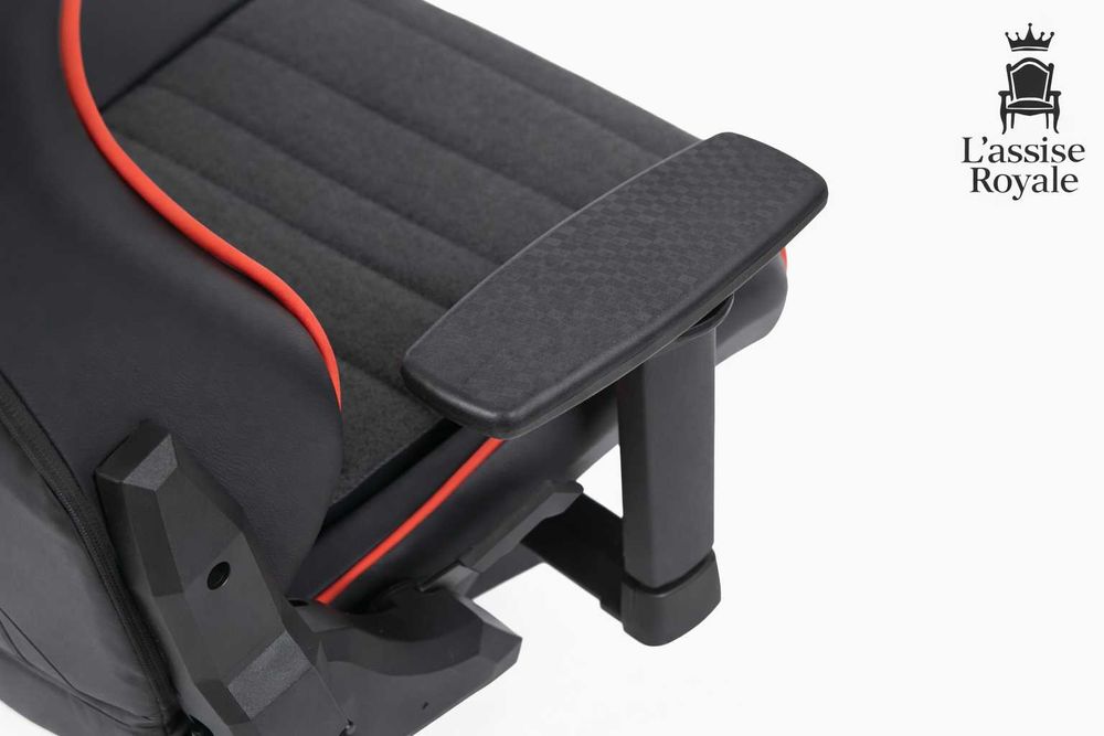 Fotel Gamingowy Obrotowy Biurowy Ergonomiczny Krzesło Gracza Materiał