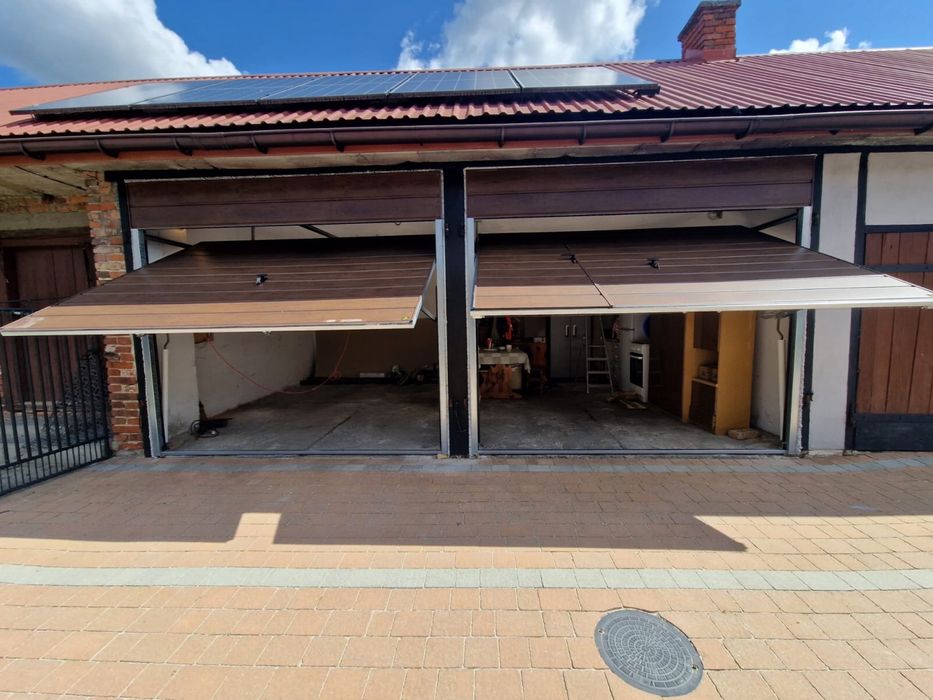 Bramy garażowe uchylne / dwuskrzydłowe/ drzwi stalowe  PRODUCENT