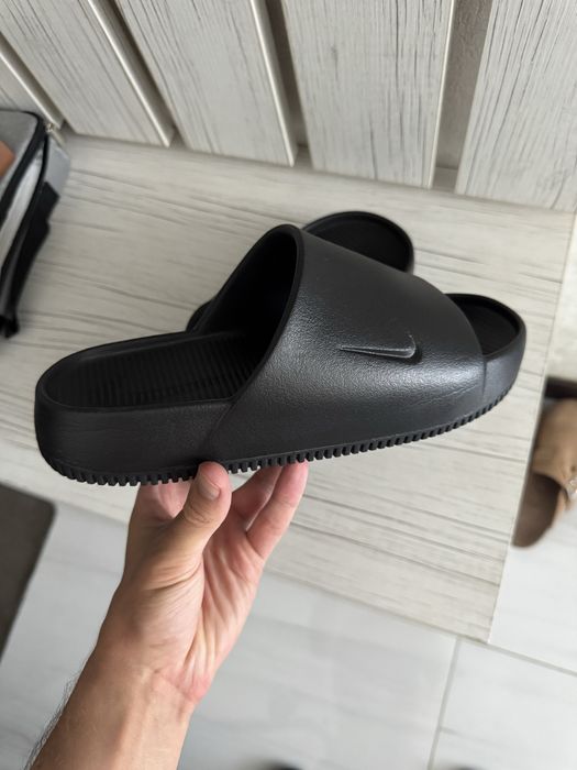 Сланцы оригинал Nike Calm Slide Black шлепанцы тапки