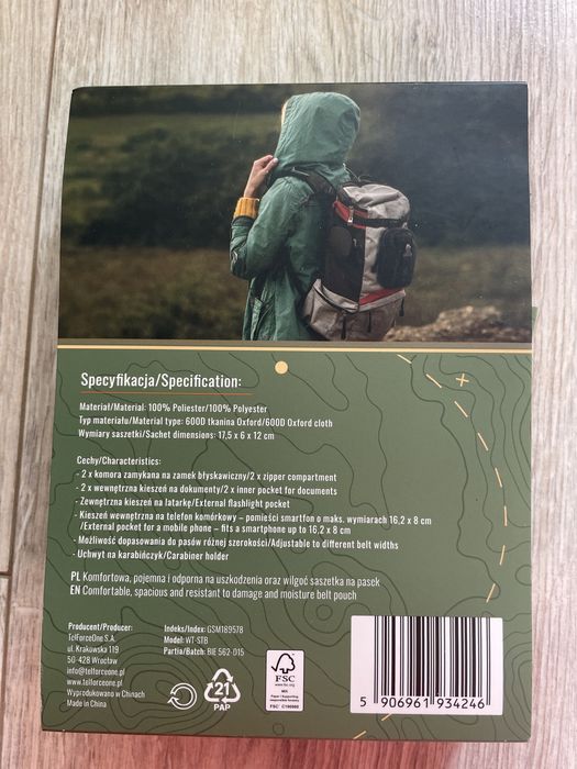 Saszetka biodrowa Wild Trek