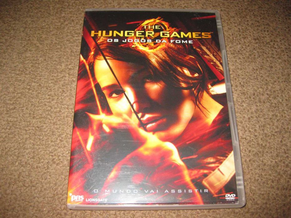 DVD "The Hunger Games: Os Jogos da Fome" com Jennifer Lawrence