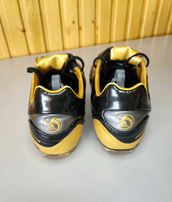 Adidas Predator Powerswerve 2008 Korki Buty Piłkarskie Czarna Złote 43