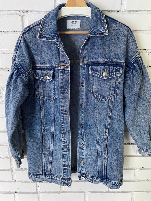 Super kurtka jeansowa oversize