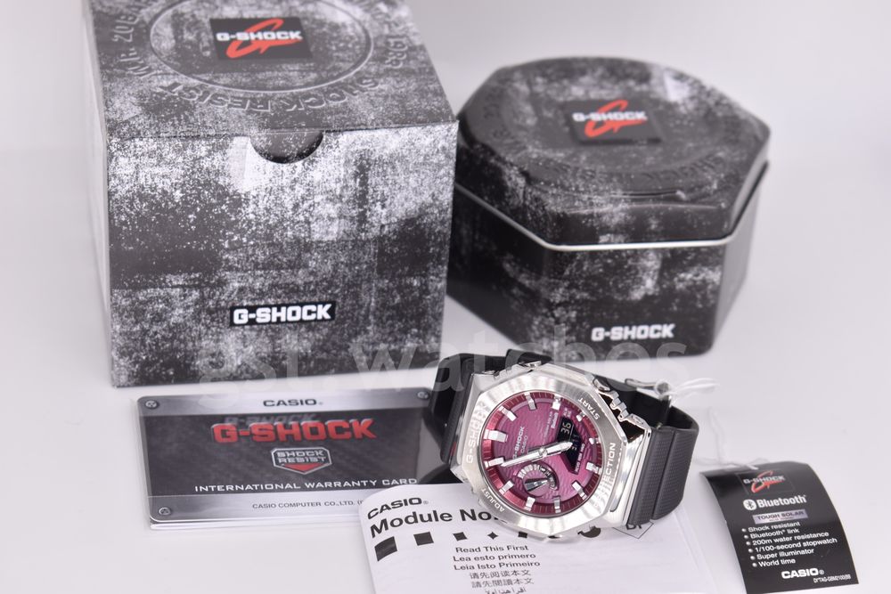 Casio G-Shock GBM-2100A-4B NEW ORIGINAL | Tough Solar | Bluetooth