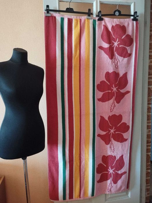 Полотенце пляжное Банное махровое 100% хлопок,Индия.