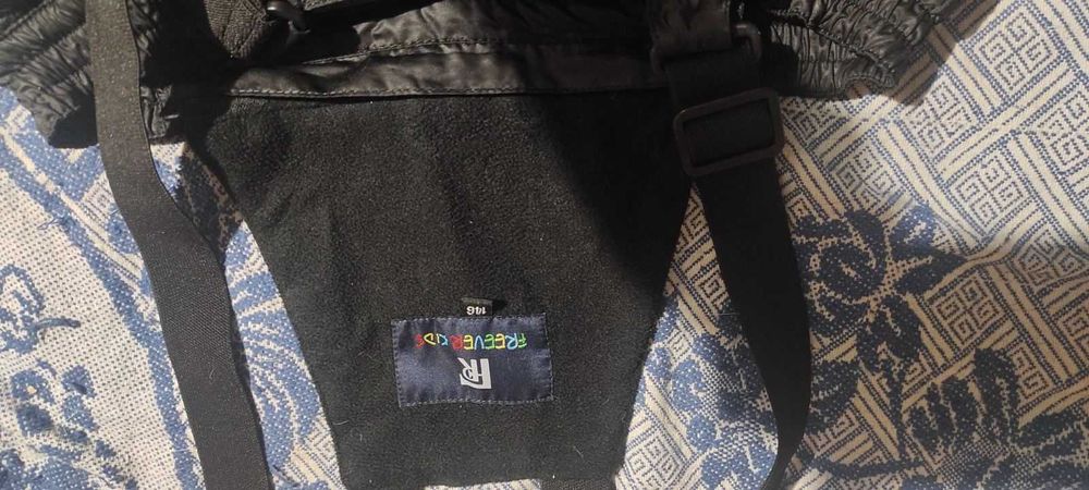 Зимовий напівкомбінезон, лижний костюм на підтяжках, утеплені штани