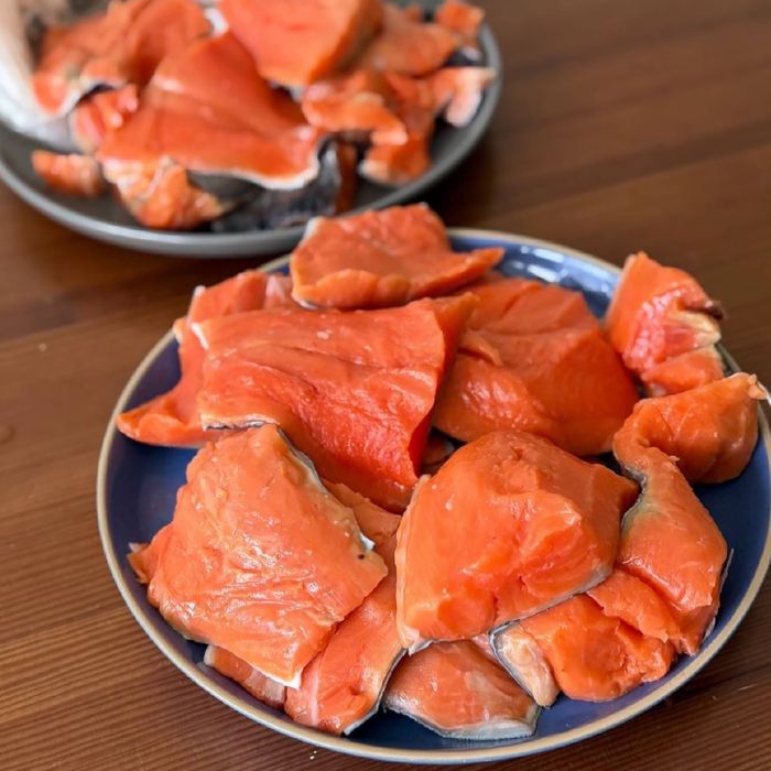 Куски філе кіжуча ( дикий лосось) 5 кг