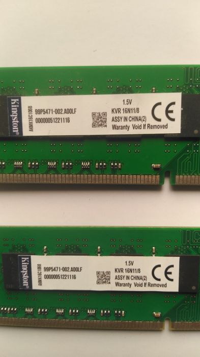 Оперативная память DDR3/1600