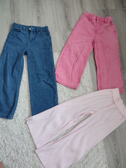Spodnie 122 dziewczęce
