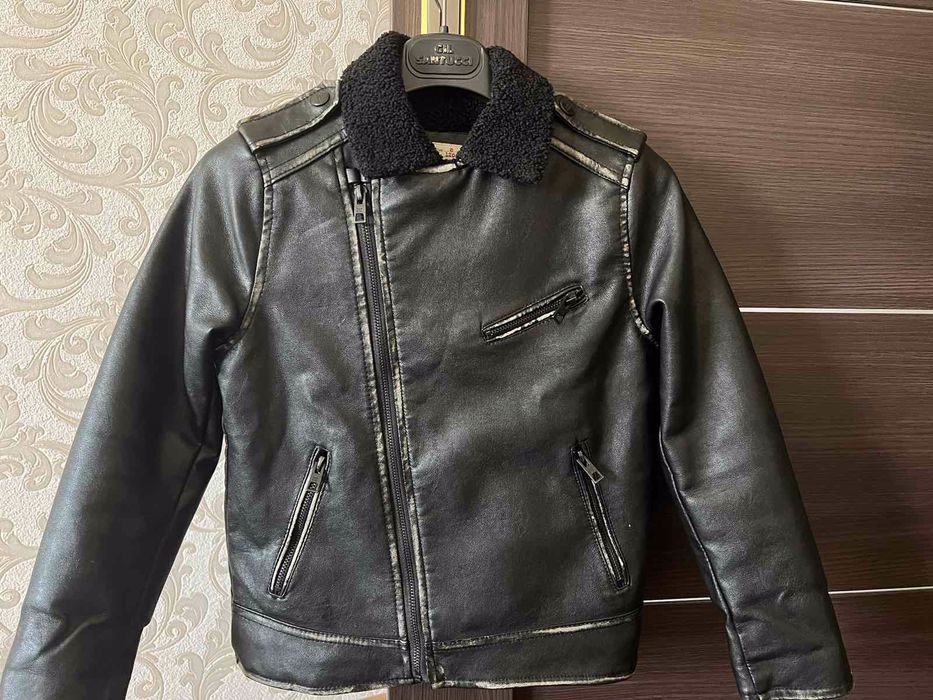 Продам шикарну дублянку ZARA для хлопчика 6-7 років - 128 см
