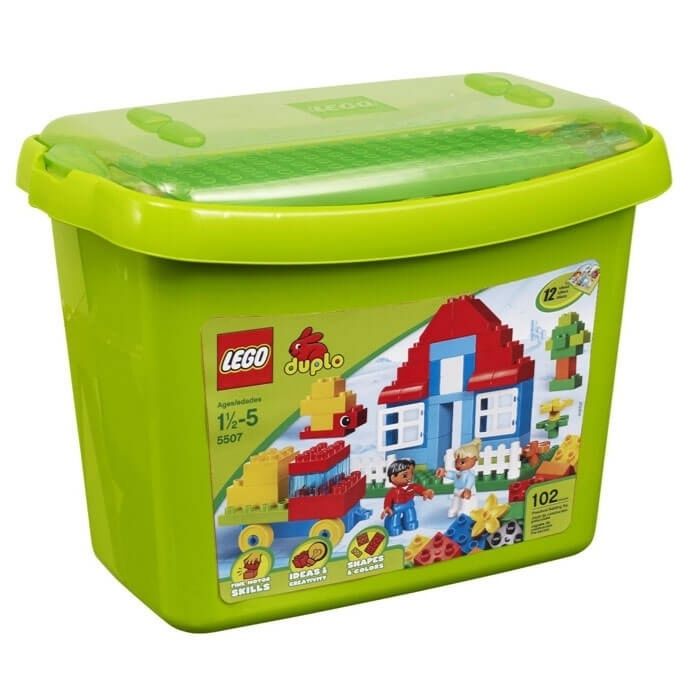 Конструктор LEGO DUPLO Делюкс Набір кубиків (5507) 102 деталі