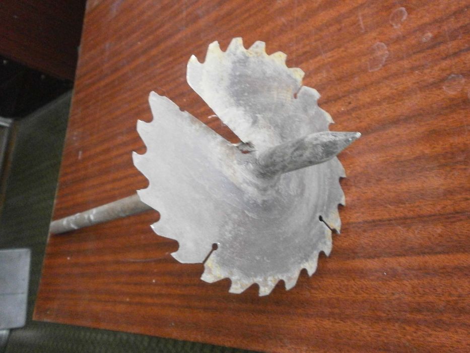 Бур садовый самодельный