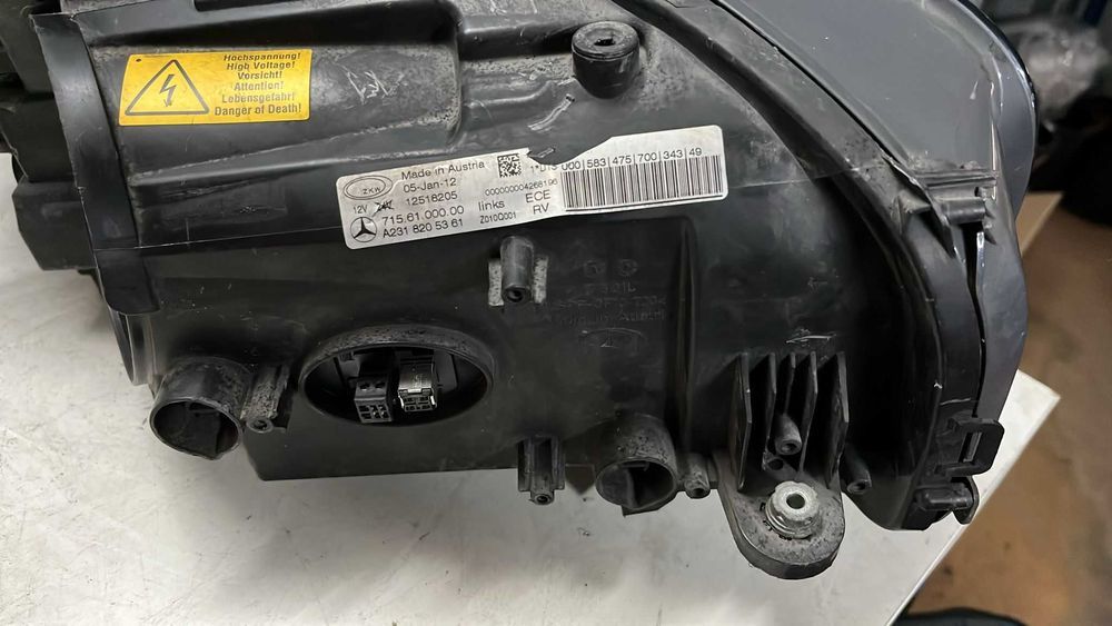 MERCEDES SL W 231 Farol Esquerdo BI XENON ILS