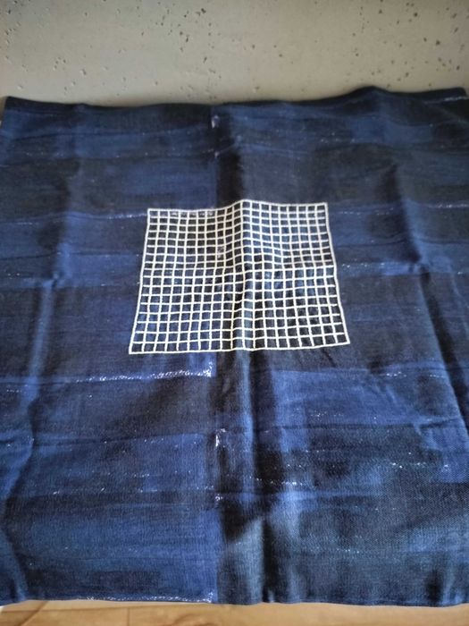 Dekoracyjna poszewka na poduszkę Ikea Innehallsrik haft ręczny 50x50