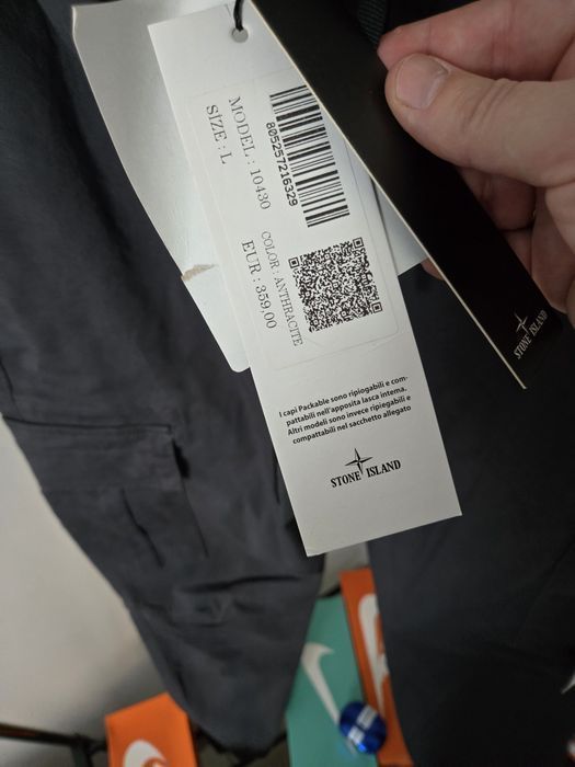 карго  штани  Stone Island графіт  розмір  XS-L