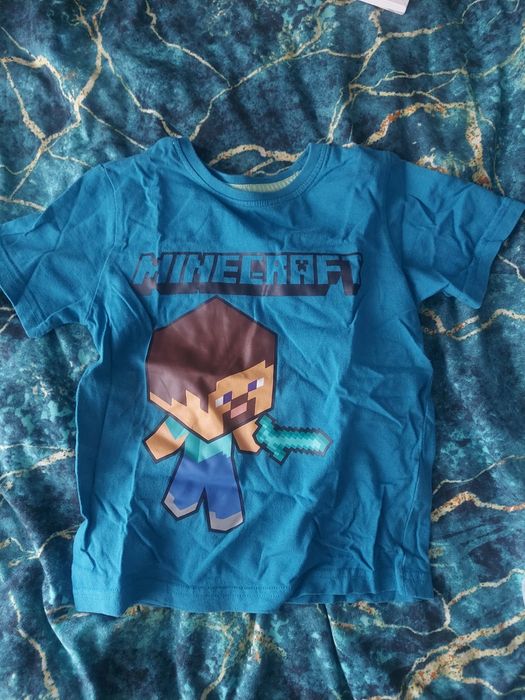 Tshirt 110/116 Minecraft