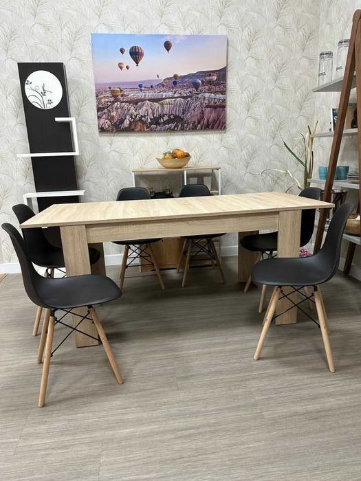MESA EXTENSIVEL + 4 OU 6 CADEIRAS NOVO ENVIO GRATUITO A TODO O PAIS PAGA NA ENTREGA