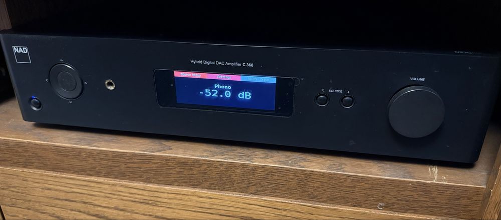 Nad 368 + MDC BluOS 2i + Kef Q750