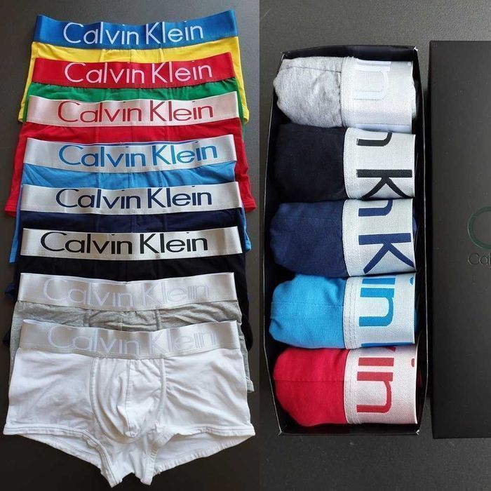 Чоловічі боксери Келвін Кляйн серії Steel. Мужские трусы, нижнее белье