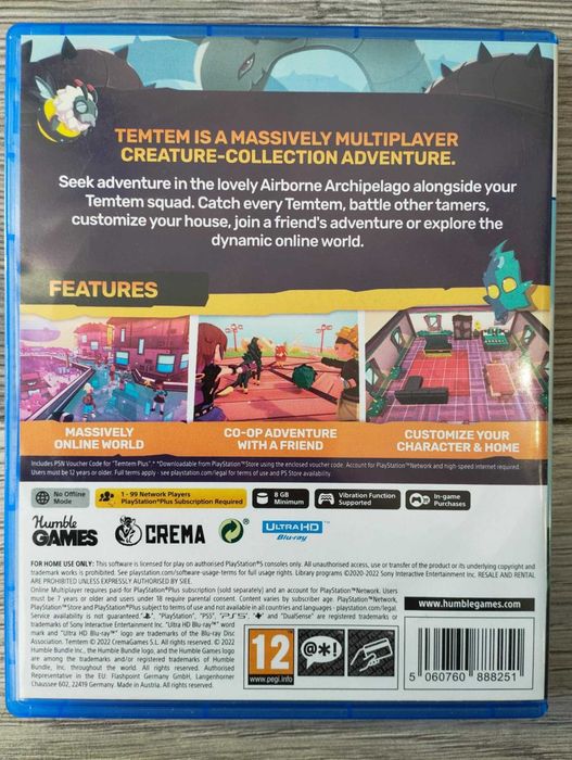Gra Temtem PS5 Playstation
